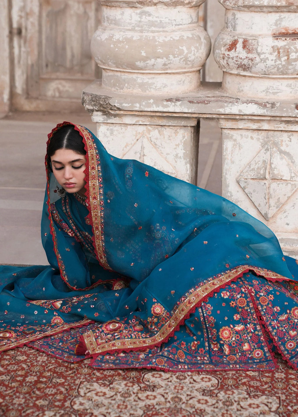 HUSSAIN REHAR BARMALA ZARQA 3PC