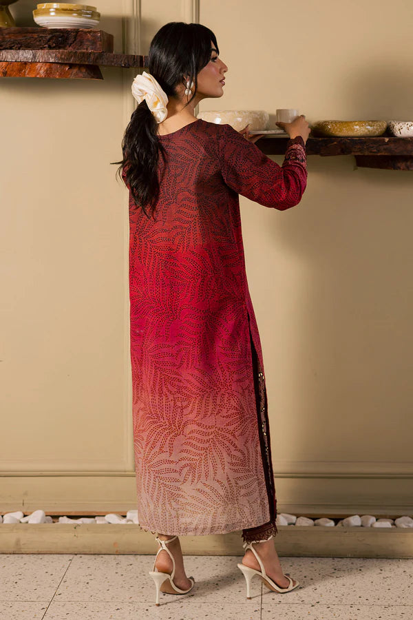 NUREH BALLERINA PRINTED CHIKANKARI NU2-198