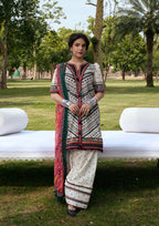 KAHF AANGAN PRINT CHIFFON KPS-2B