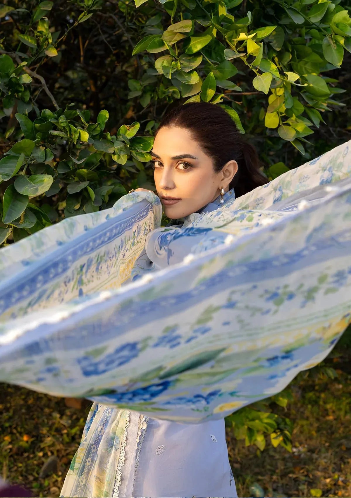 STITCHED BY CC ELAF PREMIUM LUXURY LAWN ELY-12 3PC