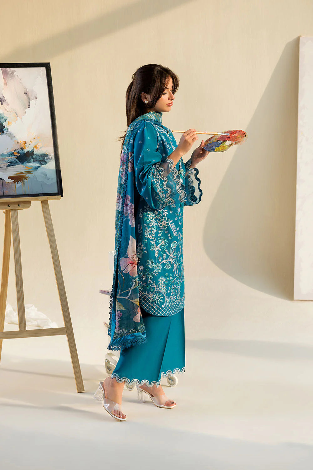 SOBIA NAZIR VITAL UNSTITCHED LAWN VT26-7A