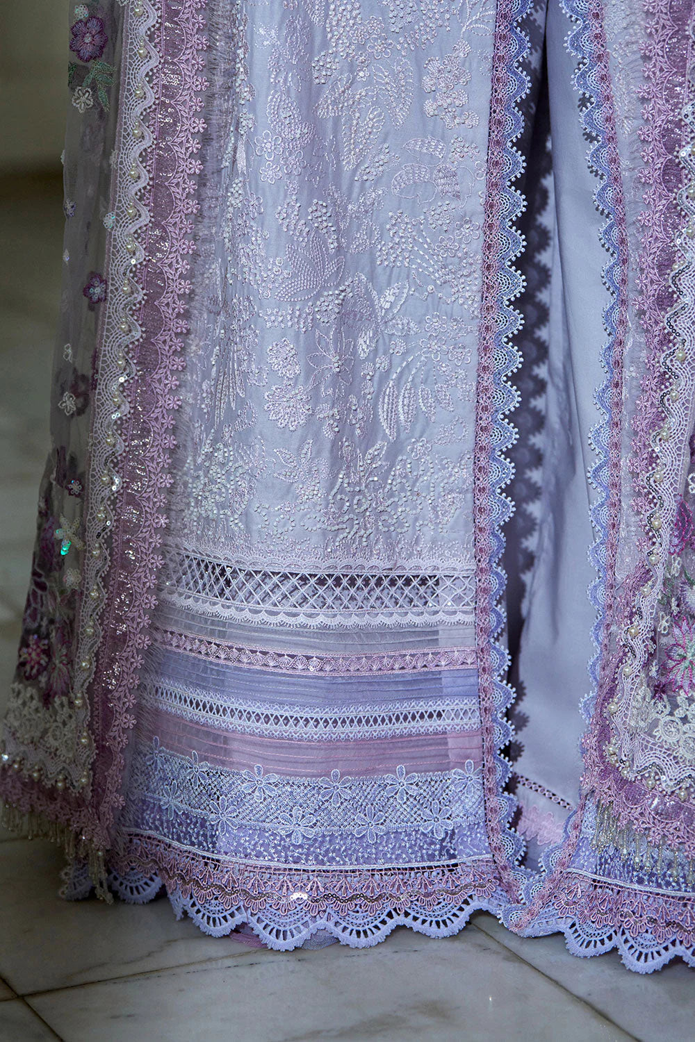 STITCHED BY CC SOBIA NAZIR LUXURY LAWN D-7A 3PC