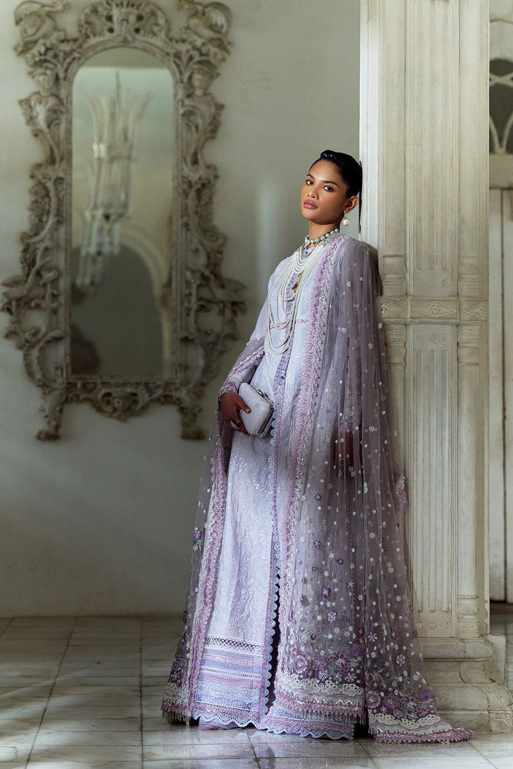 STITCHED BY CC SOBIA NAZIR LUXURY LAWN D-7A 3PC