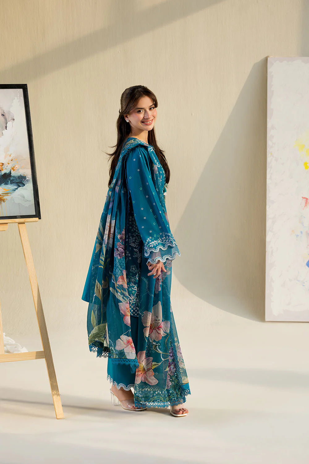 SOBIA NAZIR VITAL UNSTITCHED LAWN VT26-7A