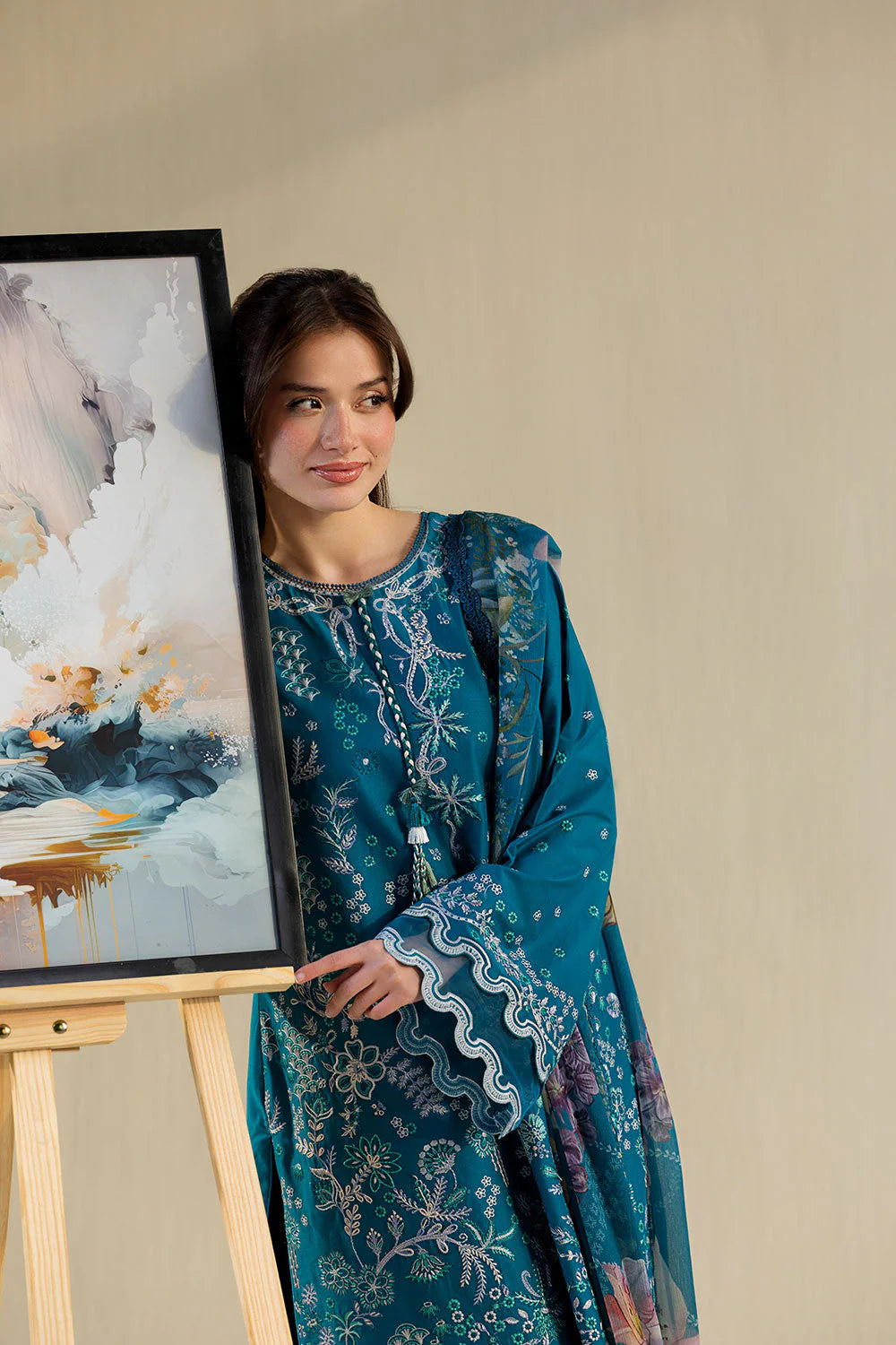 SOBIA NAZIR VITAL UNSTITCHED LAWN VT26-7A