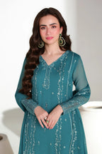 AZURE ENSEMBLES FESTIVE TEAL AFFAIR