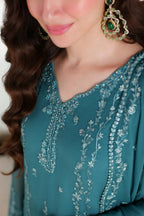 AZURE ENSEMBLES FESTIVE TEAL AFFAIR