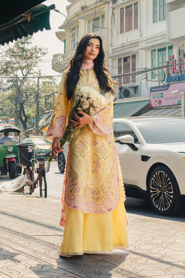 STITCHED BY CC AFROZEH MULAQAAT FESTIVE LAMHA 3PC