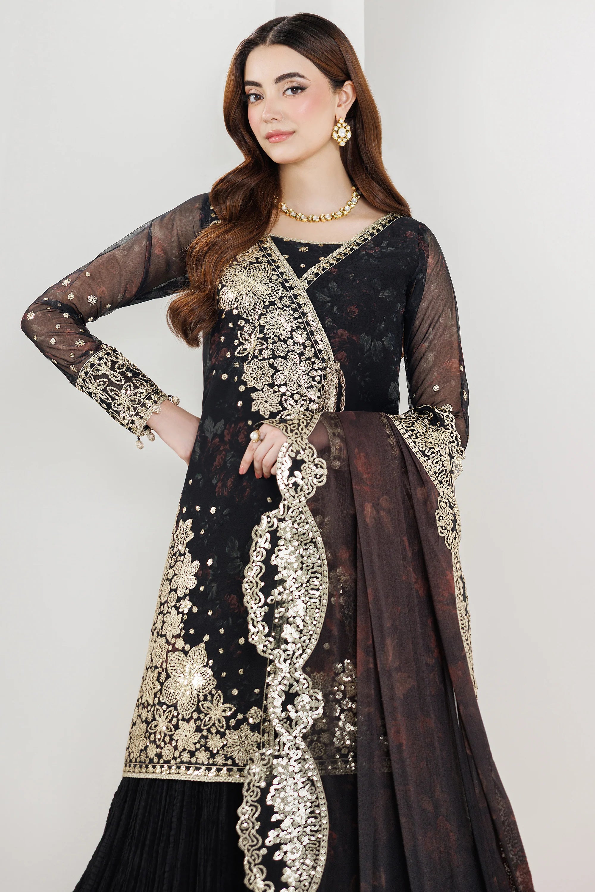 FARASHA FLORELLA RAVEN NOIR