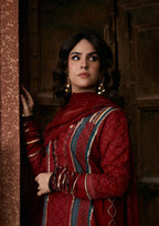 KAHF AANGAN PRINT CHIFFON KPS-1A