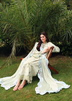 SARDINIA EMBROIDERED LAWN EID MONSOON SAGE