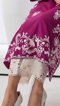 PINK & WHITE 1 PC ZAINAB'S