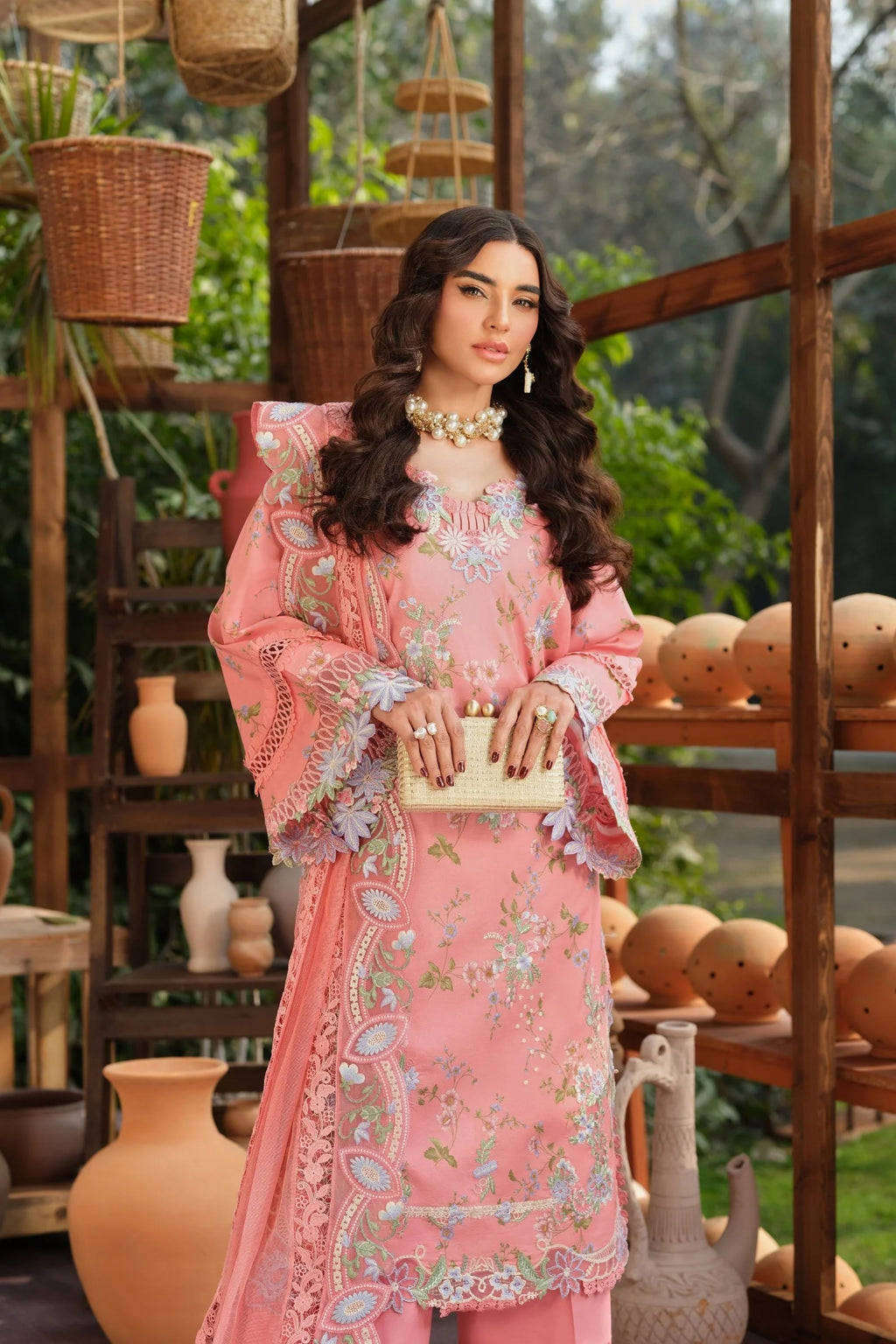 MARYAM HUSSAIN FLORAL TALE DIMPLE