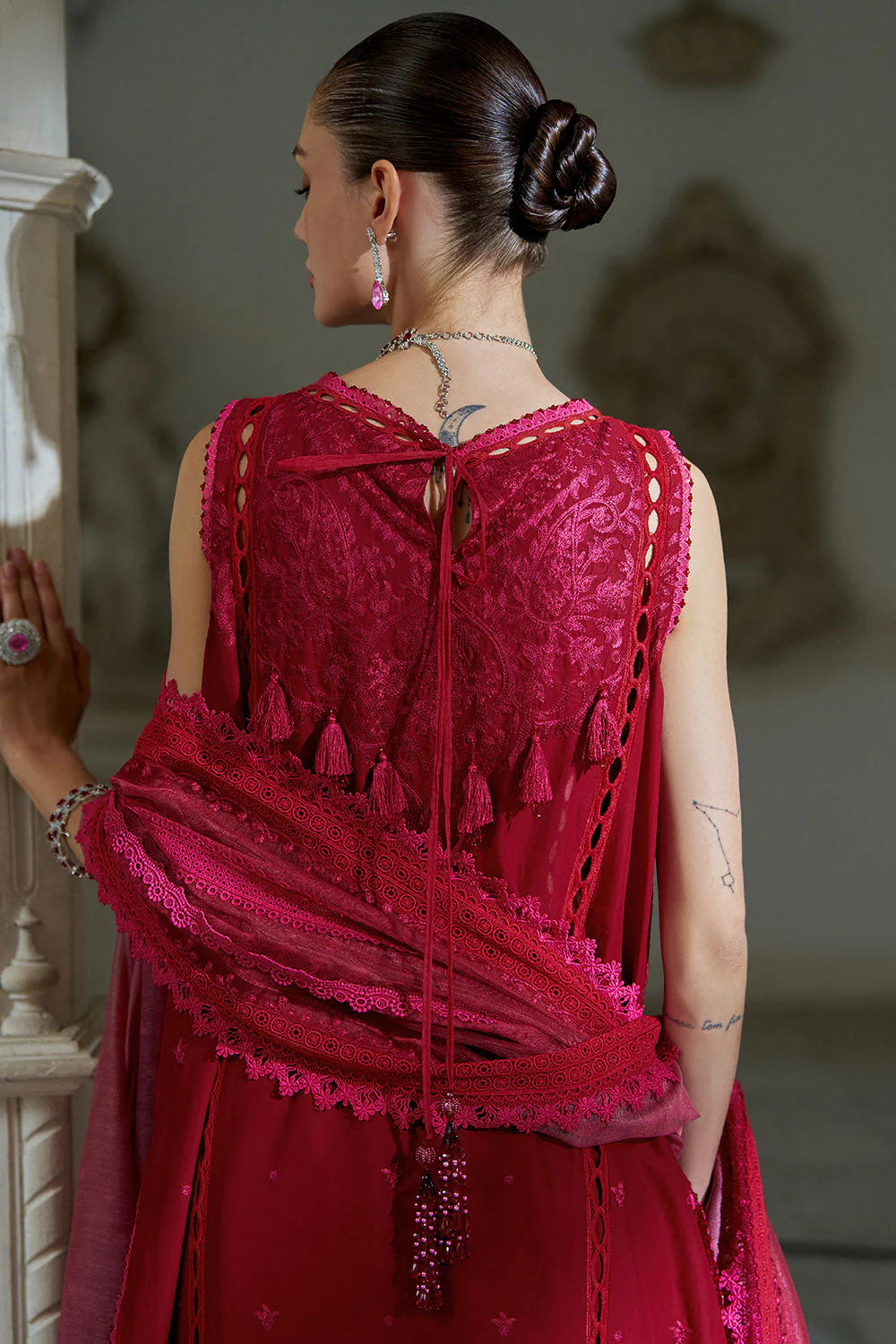STITCHED BY CC SOBIA NAZIR LUXURY LAWN D-9B 3PC