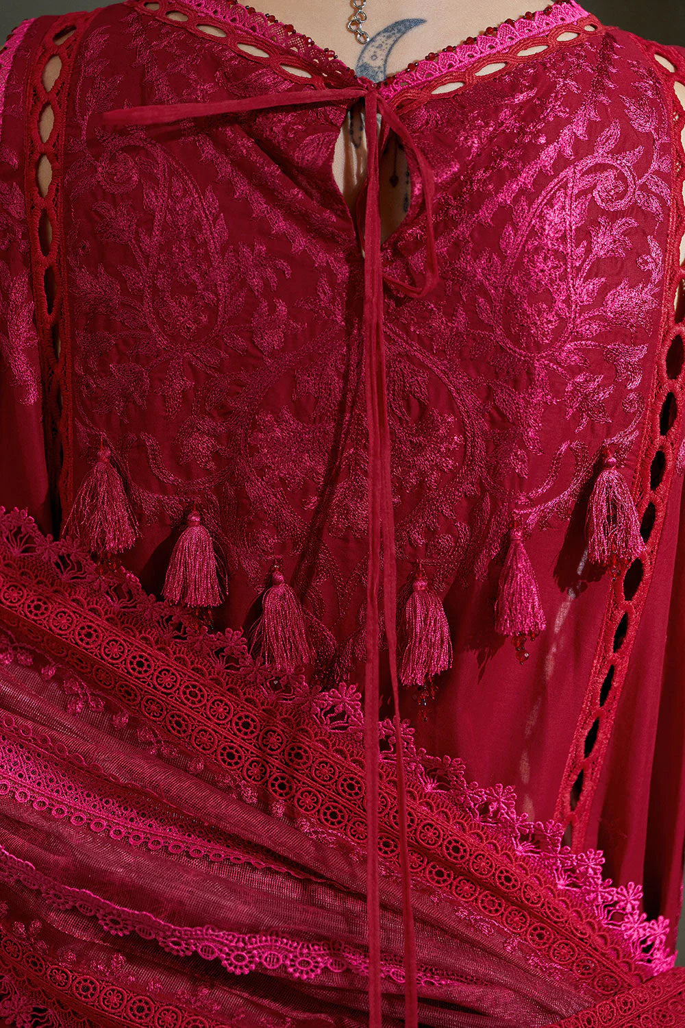 STITCHED BY CC SOBIA NAZIR LUXURY LAWN D-9B 3PC