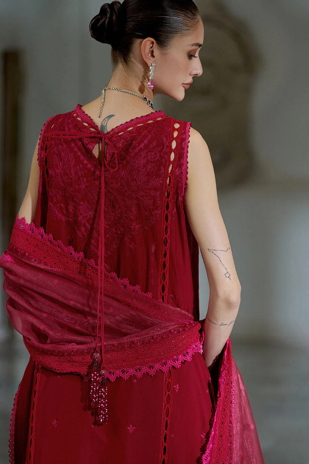 STITCHED BY CC SOBIA NAZIR LUXURY LAWN D-9B 3PC