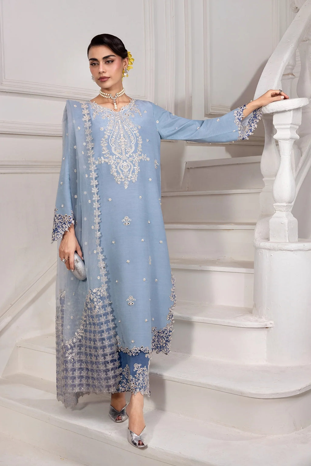 RANG RASIYA LUMEIRE SILK CIELO