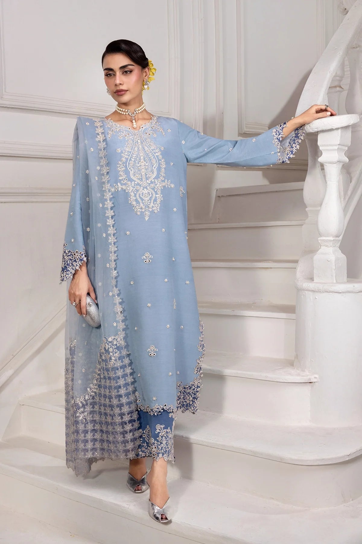 RANG RASIYA LUMEIRE SILK CIELO