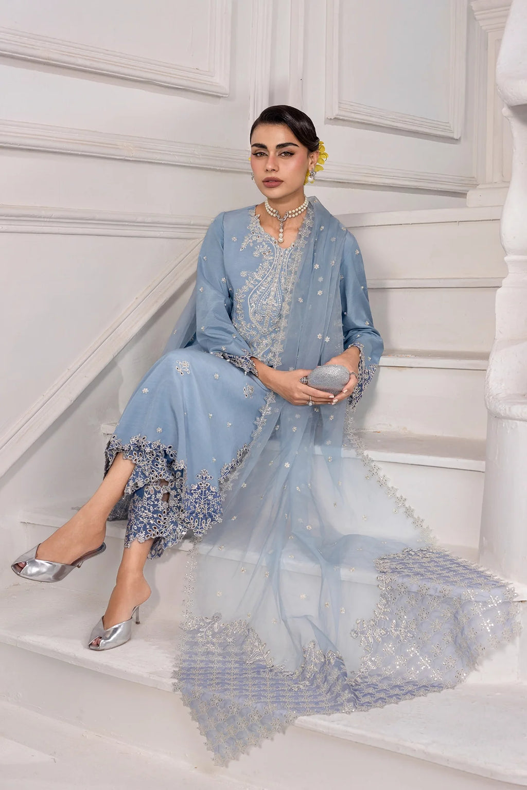 RANG RASIYA LUMEIRE SILK CIELO