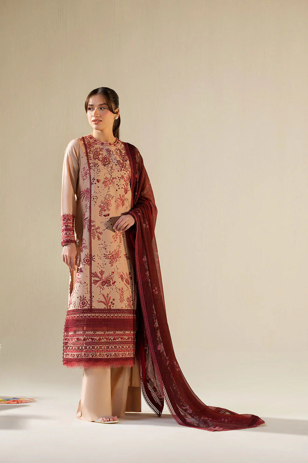 SOBIA NAZIR VITAL UNSTITCHED LAWN VT26-9A