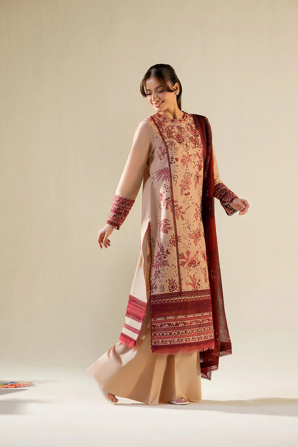 SOBIA NAZIR VITAL UNSTITCHED LAWN VT26-9A