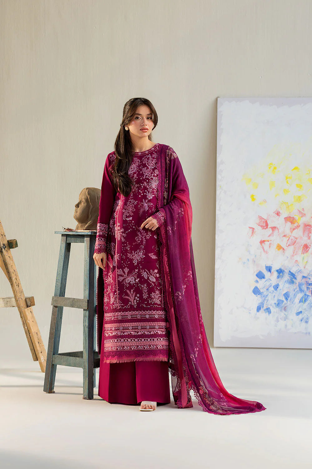 SOBIA NAZIR VITAL UNSTITCHED LAWN VT26-9B