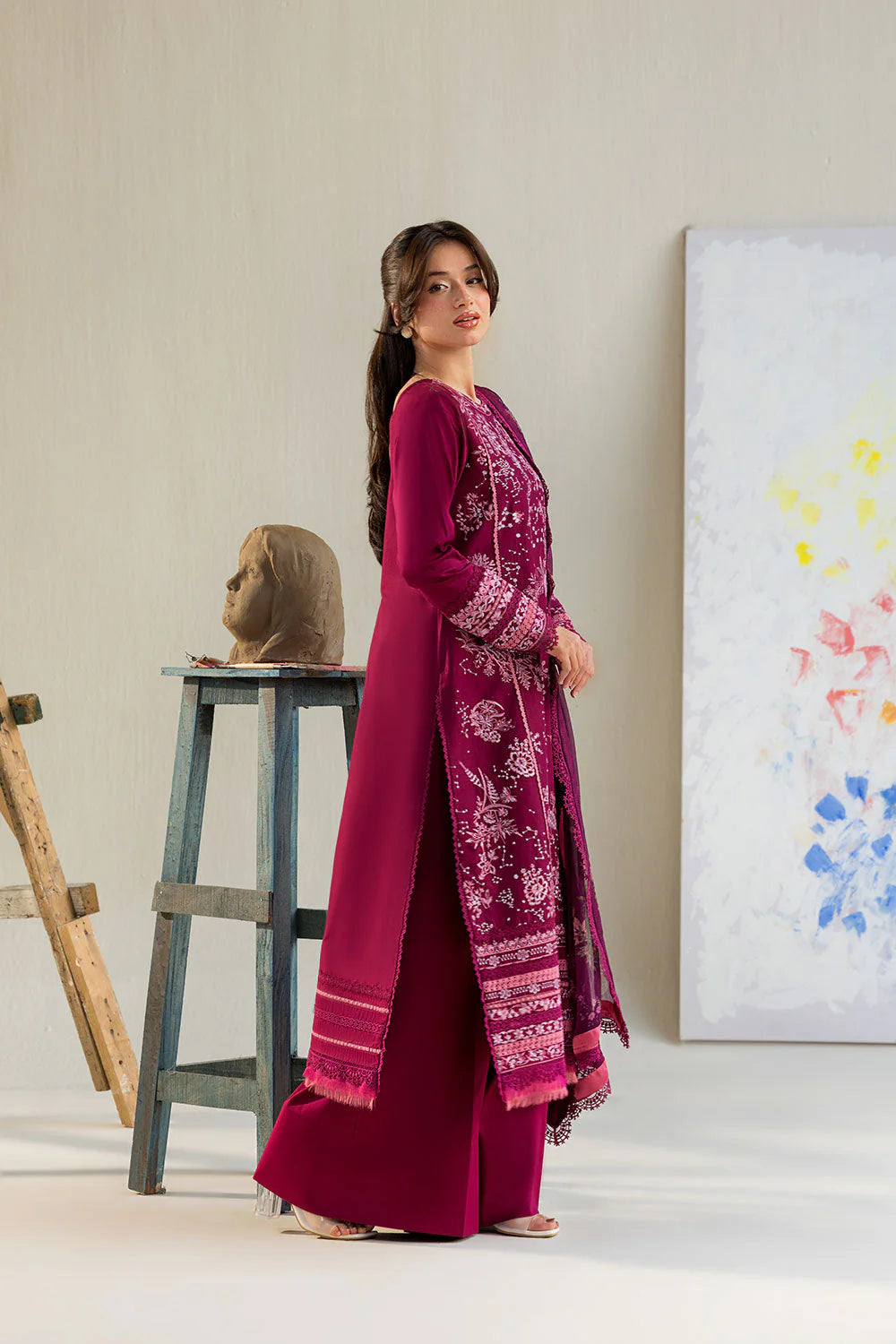 SOBIA NAZIR VITAL UNSTITCHED LAWN VT26-9B