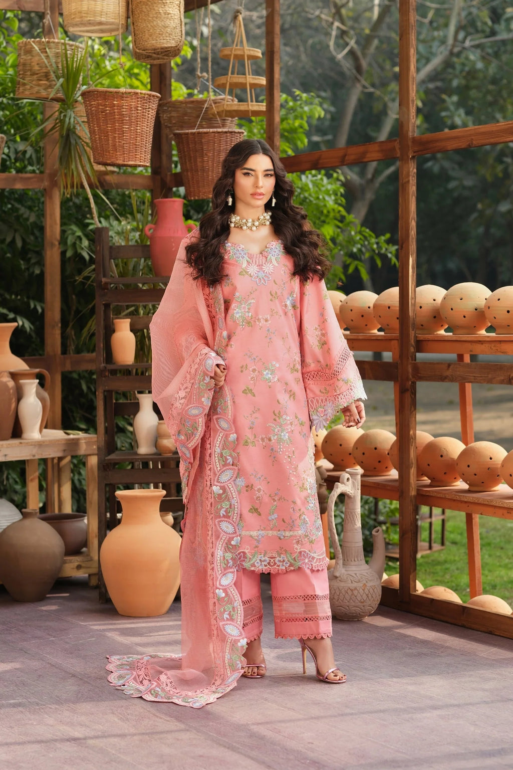 MARYAM HUSSAIN FLORAL TALE DIMPLE