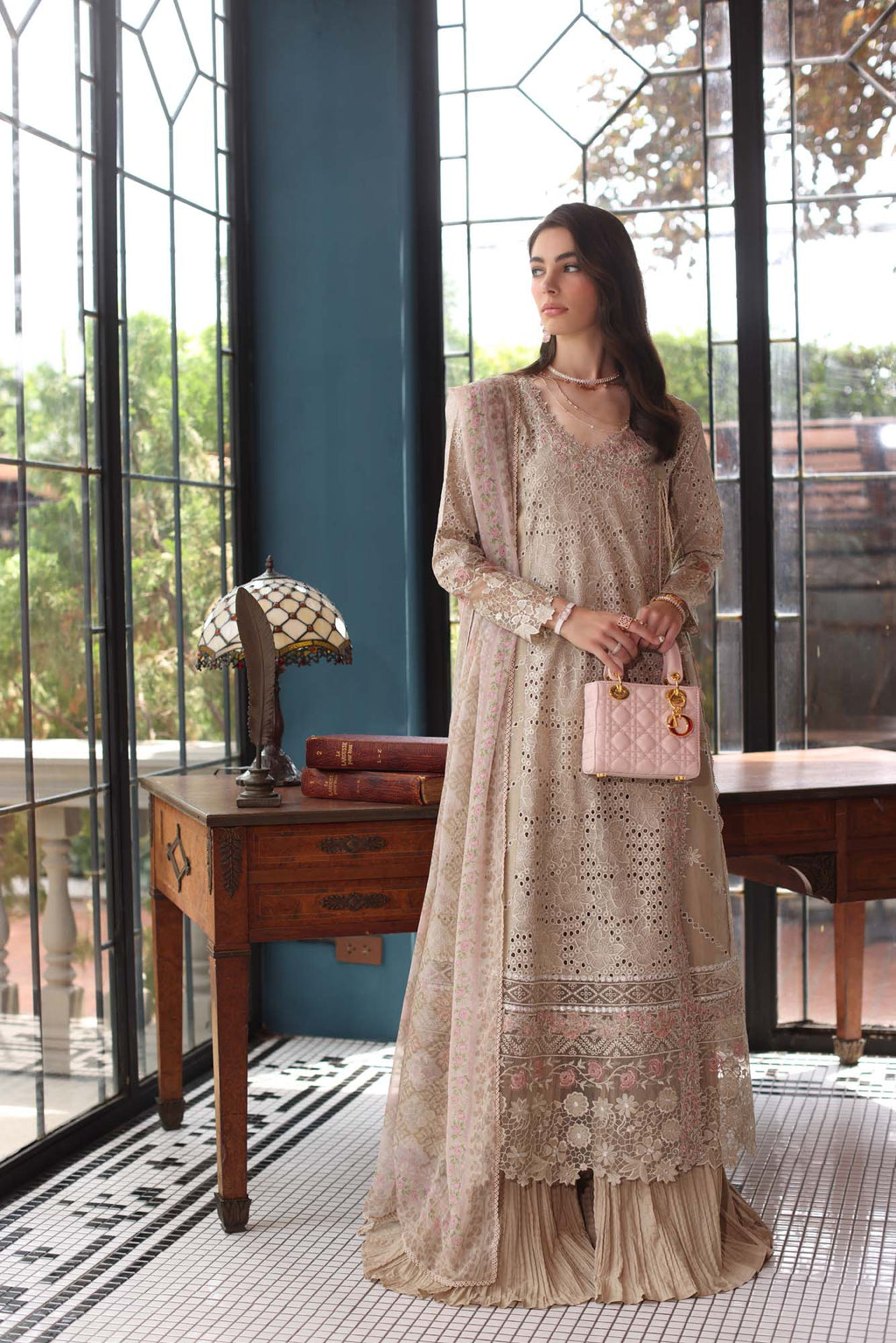 NOOR EID LUXURY SCHIFFLI LASERKARI D-01