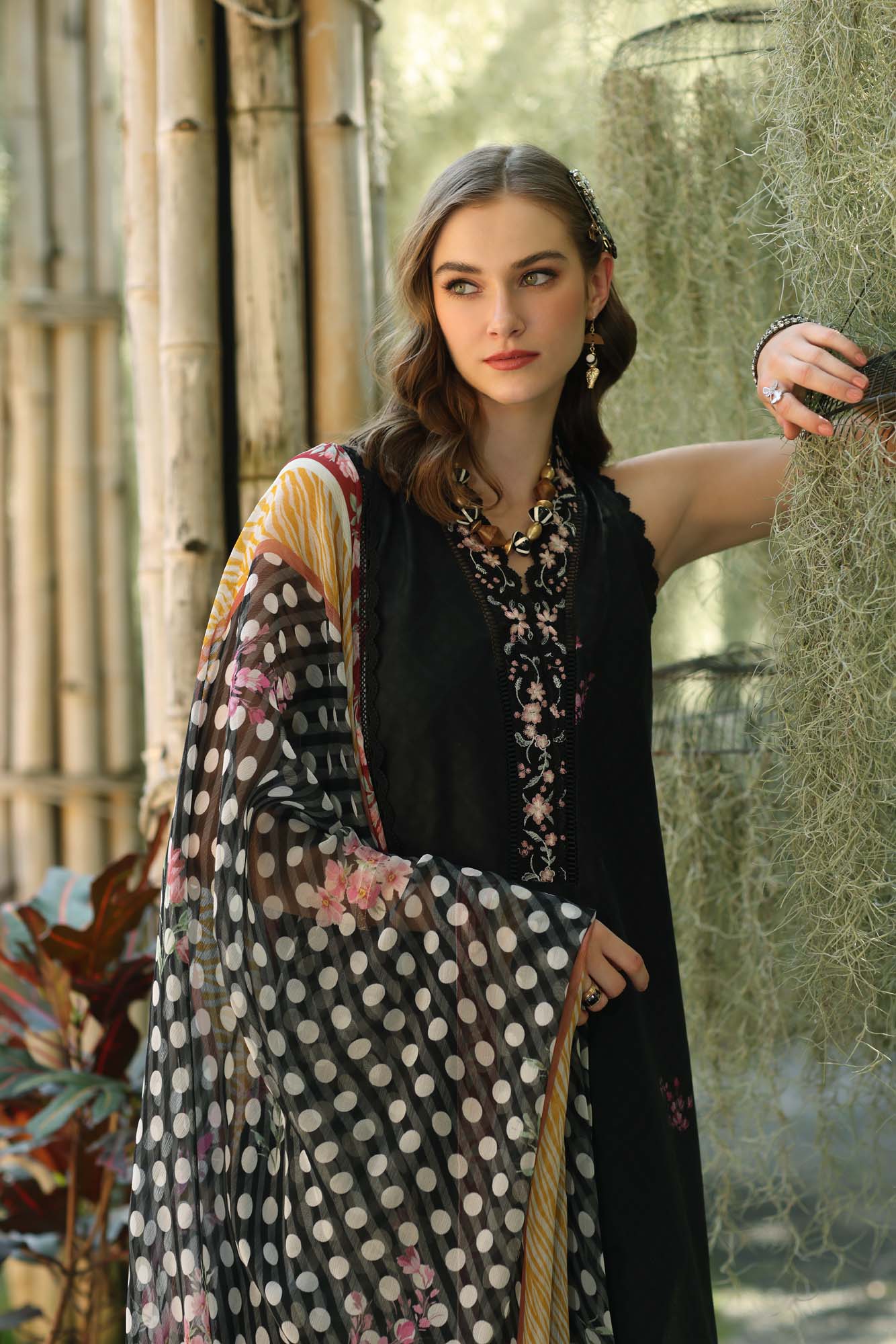 NOOR LUXE PRINTEDKARI D-10B