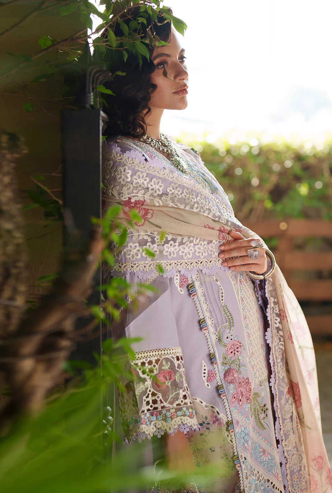 STITCHED BY CC AJR EVARA LUXURY LAWN ZAYA