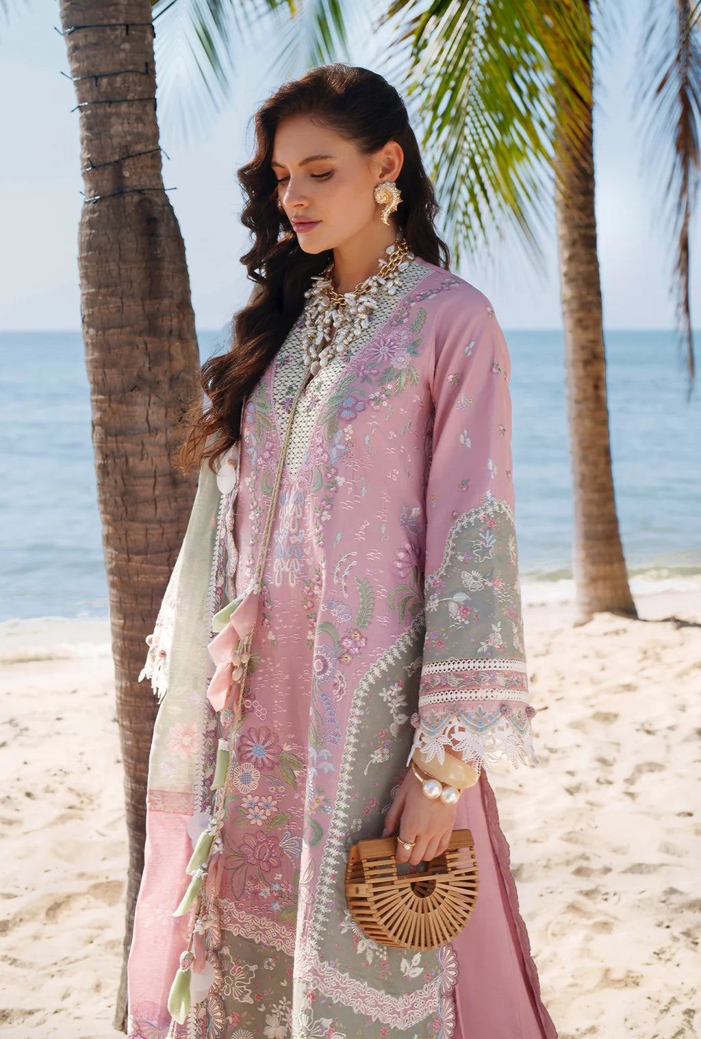STITCHED BY CC AJR EVARA LUXURY LAWN NIVA 3PC