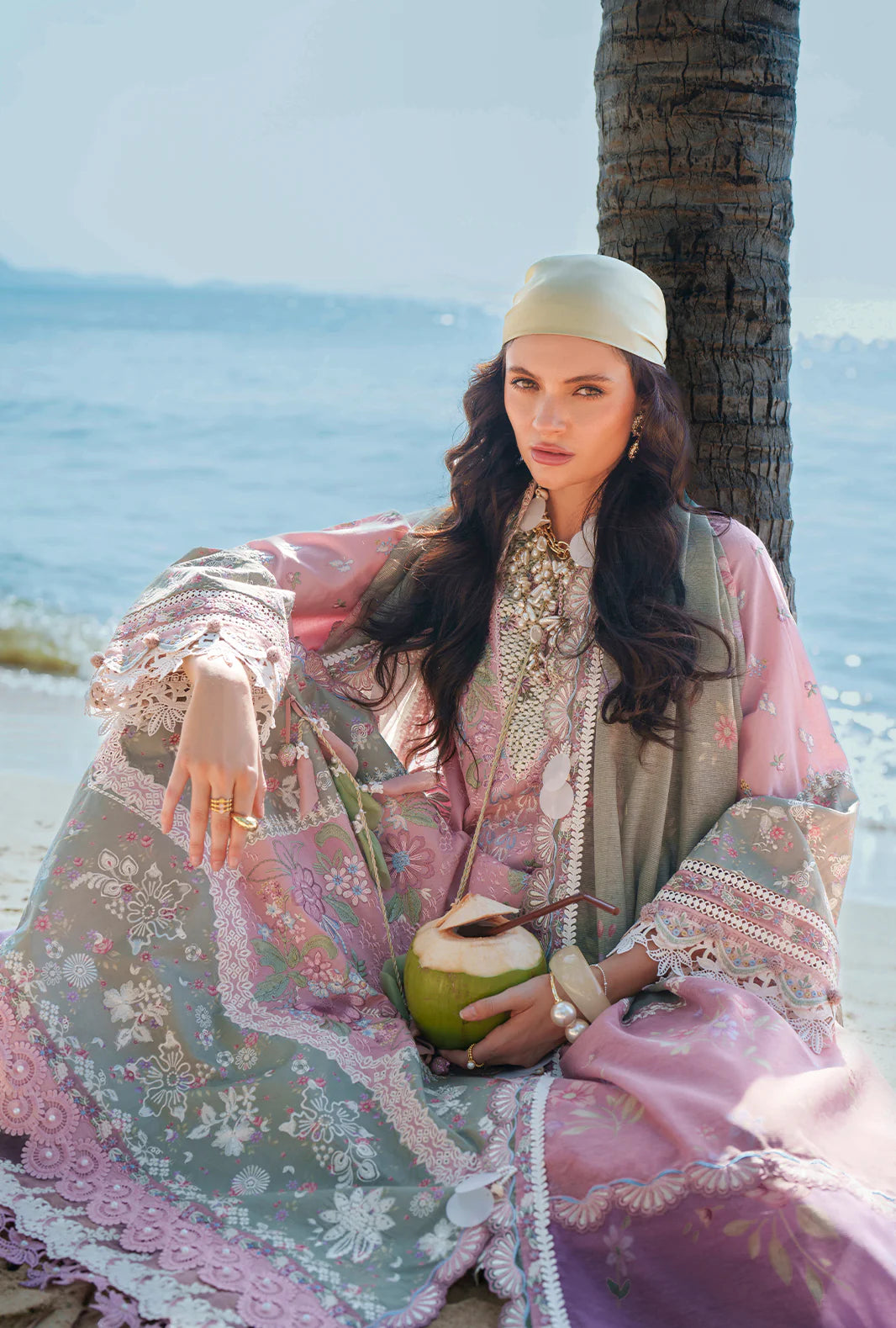 STITCHED BY CC AJR EVARA LUXURY LAWN NIVA 3PC