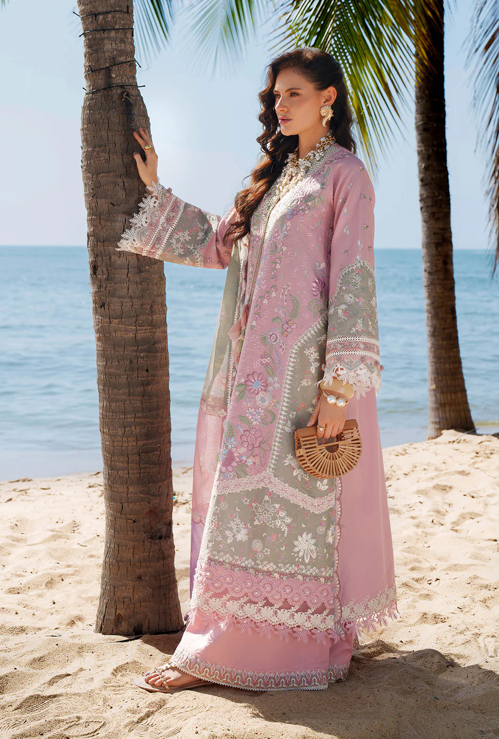 STITCHED BY CC AJR EVARA LUXURY LAWN NIVA 3PC