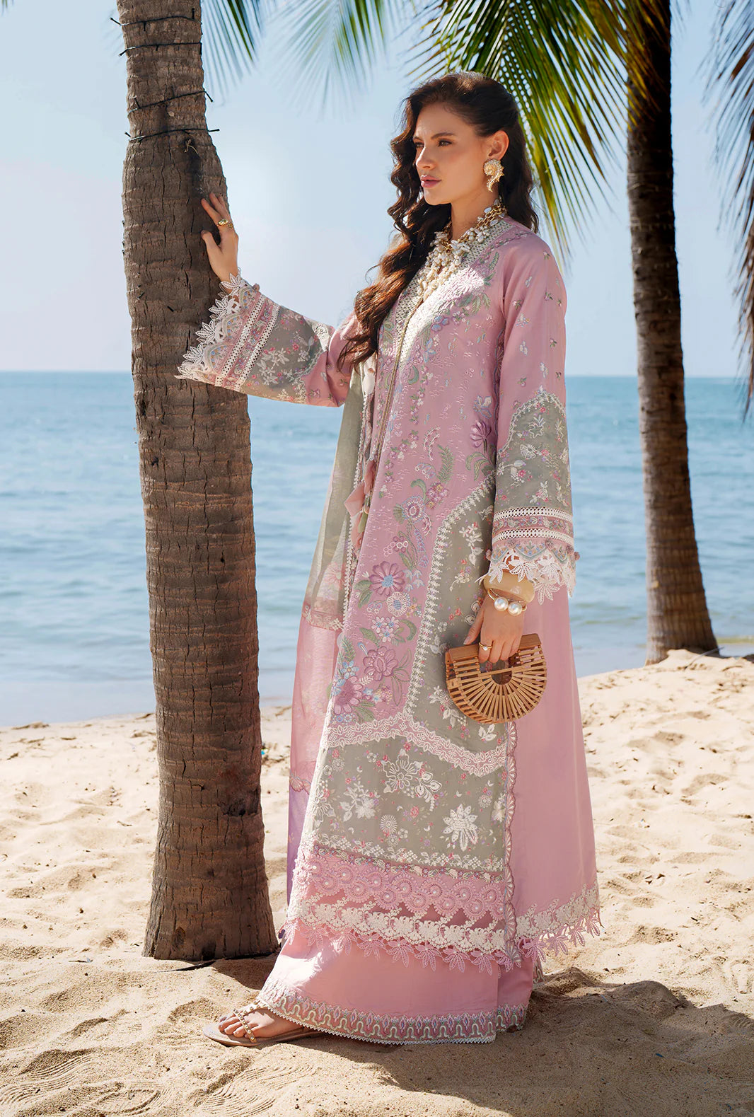 STITCHED BY CC AJR EVARA LUXURY LAWN NIVA 3PC