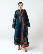 STITCHED BY CC HUSSAIN REHAR JUGNU LAHORE AGNA 3PC
