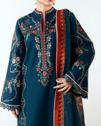 STITCHED BY CC HUSSAIN REHAR JUGNU LAHORE AGNA 3PC