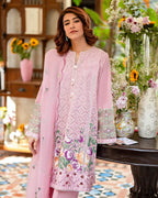 STITCHED BY CC MUSHQ ASTORIA FESTIVE LAWN ARABIL 3PC
