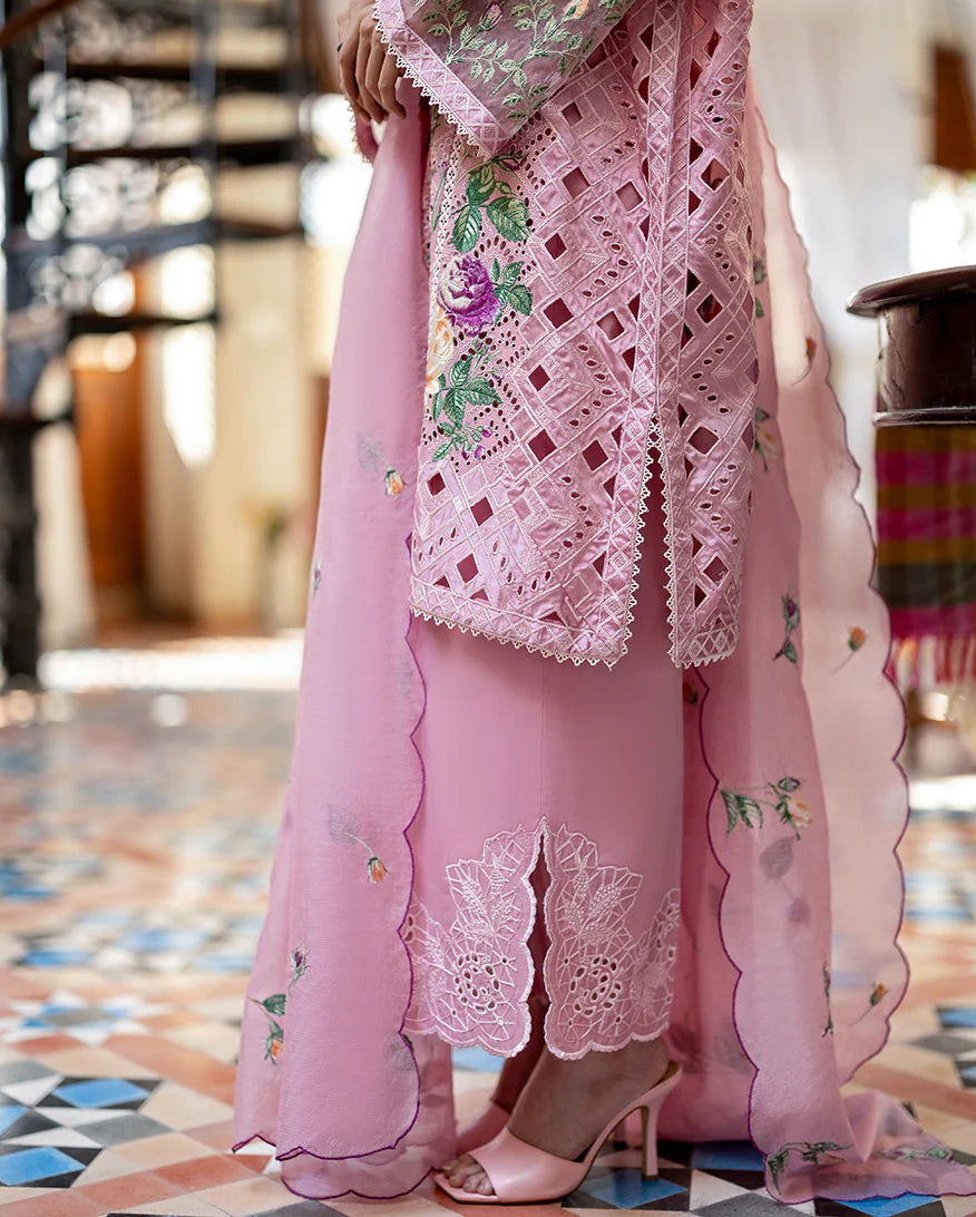 STITCHED BY CC MUSHQ ASTORIA FESTIVE LAWN ARABIL 3PC