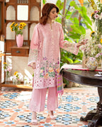 STITCHED BY CC MUSHQ ASTORIA FESTIVE LAWN ARABIL 3PC