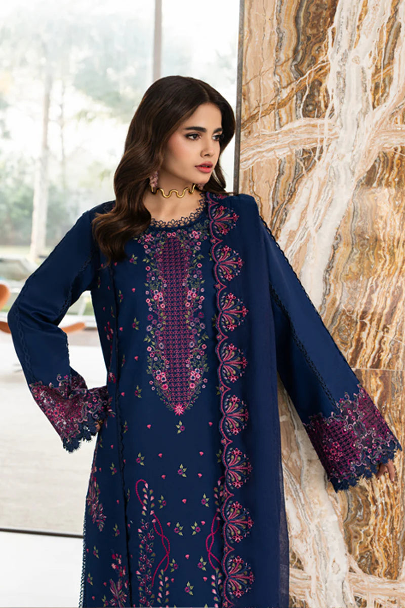 STITCHED BY CC RANG RASIYA CARNATION ARIA 3PC ( SLEVELESS )