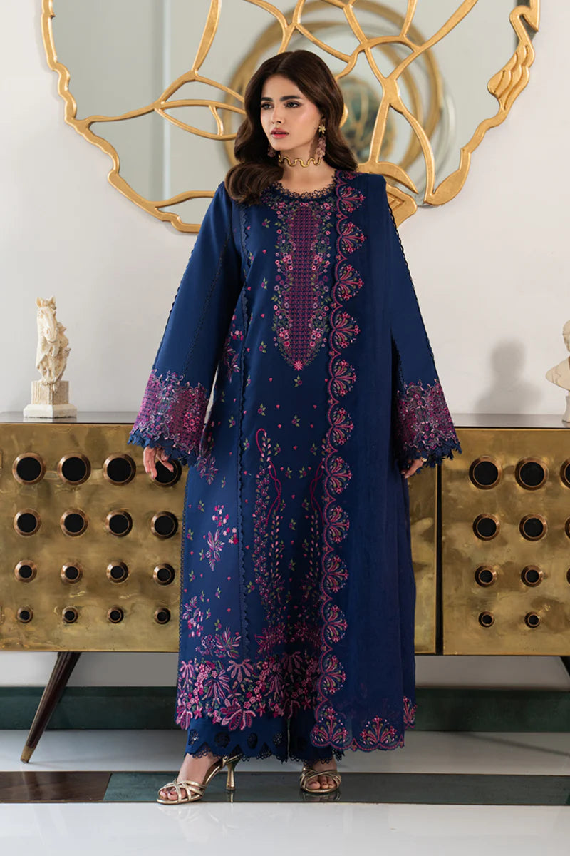 STITCHED BY CC RANG RASIYA CARNATION ARIA 3PC ( SLEVELESS )