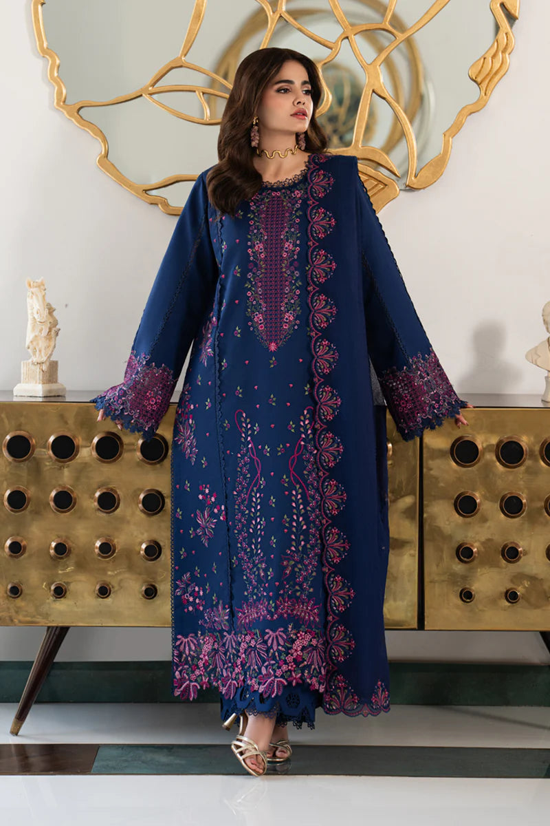 STITCHED BY CC RANG RASIYA CARNATION ARIA 3PC ( SLEVELESS )