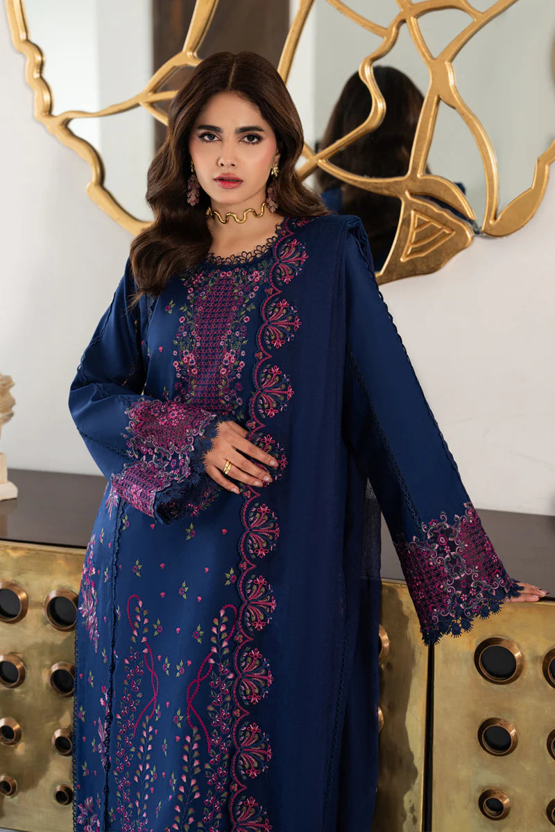 STITCHED BY CC RANG RASIYA CARNATION ARIA 3PC ( SLEVELESS )