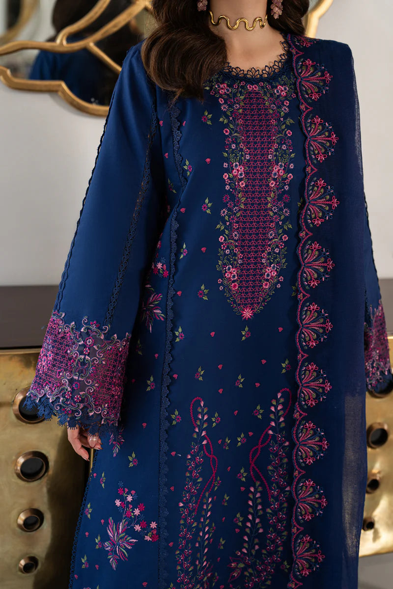 STITCHED BY CC RANG RASIYA CARNATION ARIA 3PC ( SLEVELESS )