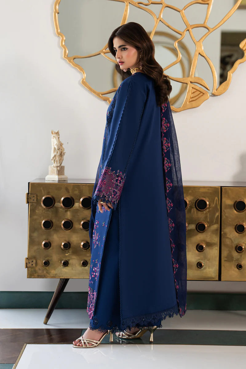 STITCHED BY CC RANG RASIYA CARNATION ARIA 3PC ( SLEVELESS )