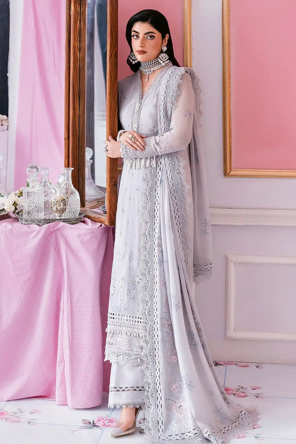 STITCHED BY CC S-1091 IMROZIA 3PC