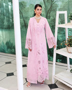 ROHEENAZ VEIL OF SUMMER CHIKANKARI AURORA LIGHT