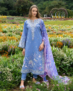 MUSHQ HIMELINE SECRET GARDEN AZURE BLOOM