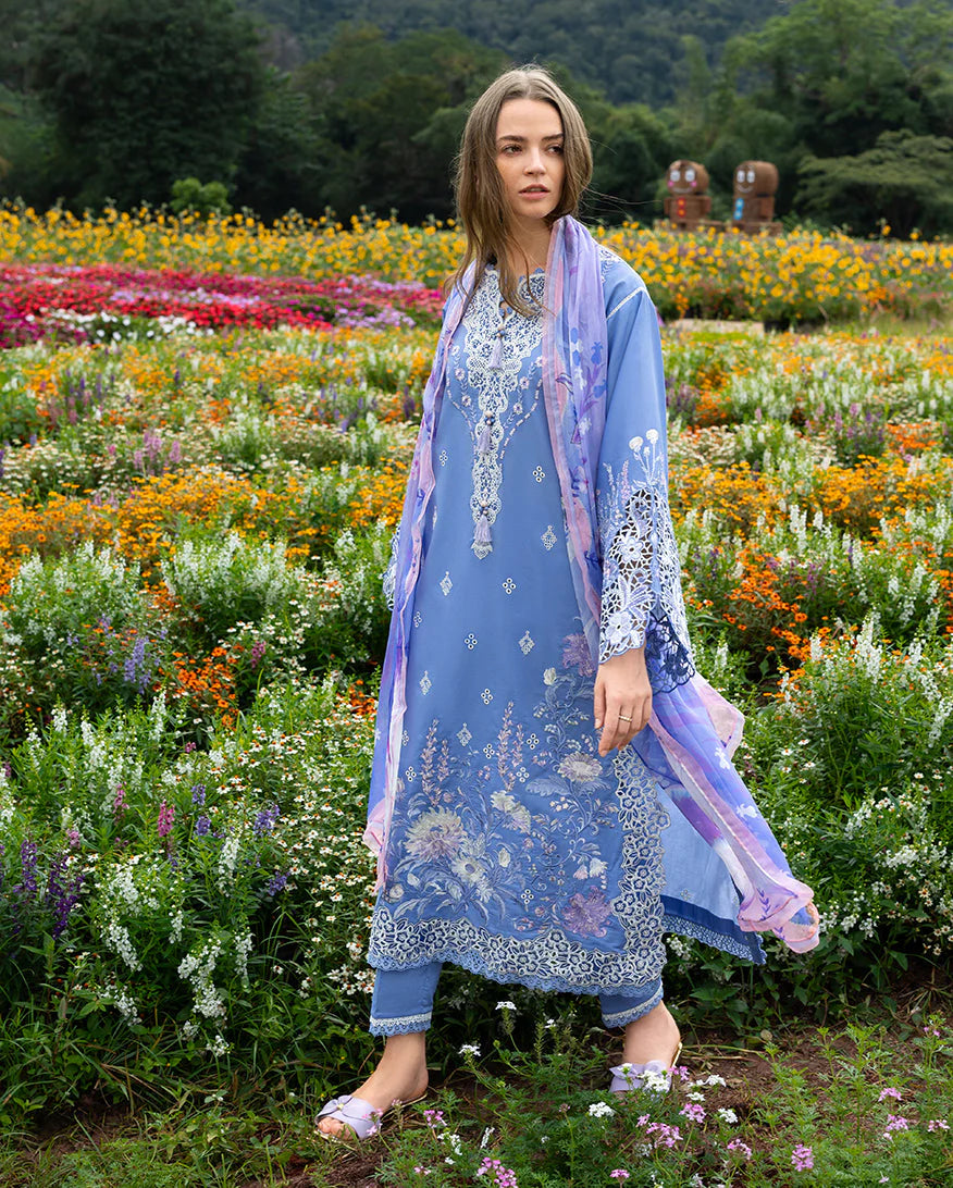 MUSHQ HIMELINE SECRET GARDEN AZURE BLOOM